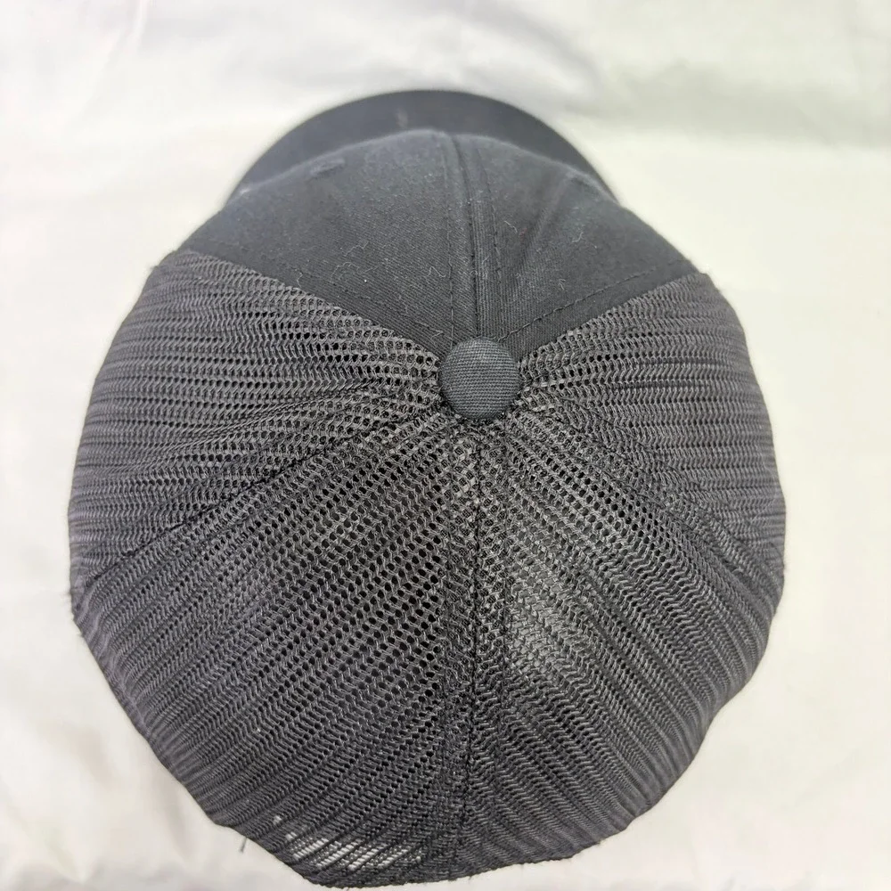 Richardson Hat Equipment Share Trucker Mens MD/LG Black Mesh Snapback